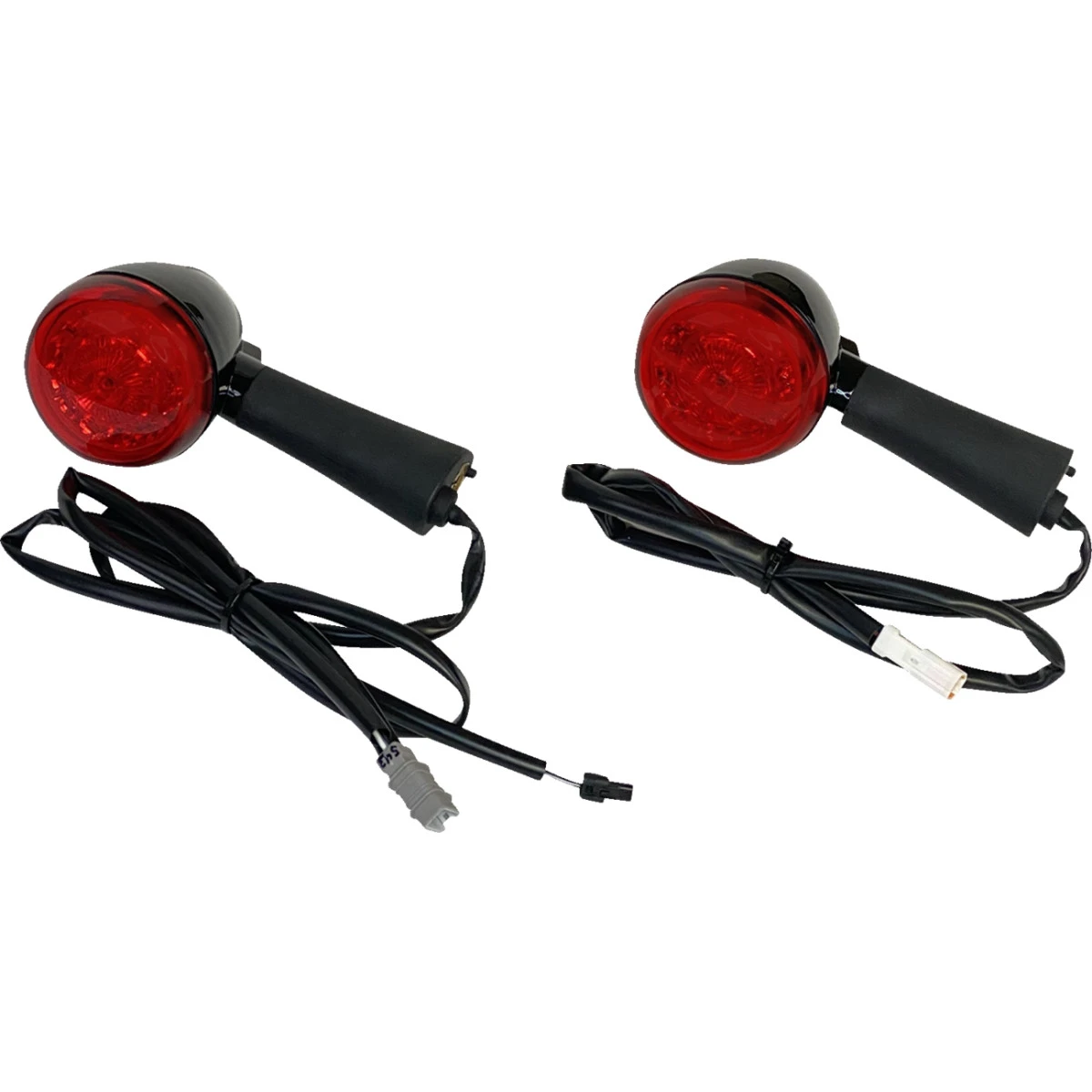 Custom Dynamics #PB-INDBOB-RR-BR - ProBEAM® LED Turn Signal - Rear - Black - Scout