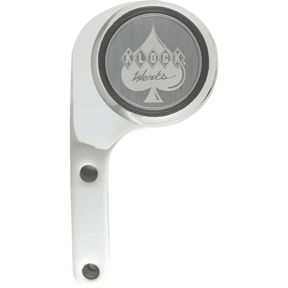 Klock Werks #KWD-04-0608-C - iOmount™ for Indian - Left Perch Mount - Chrome - Challenger/Pursuit