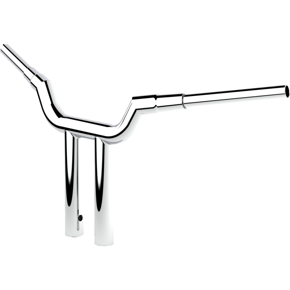 LA Choppers #LA-7344-12 - Valley T-Bar - 12" - Chrome