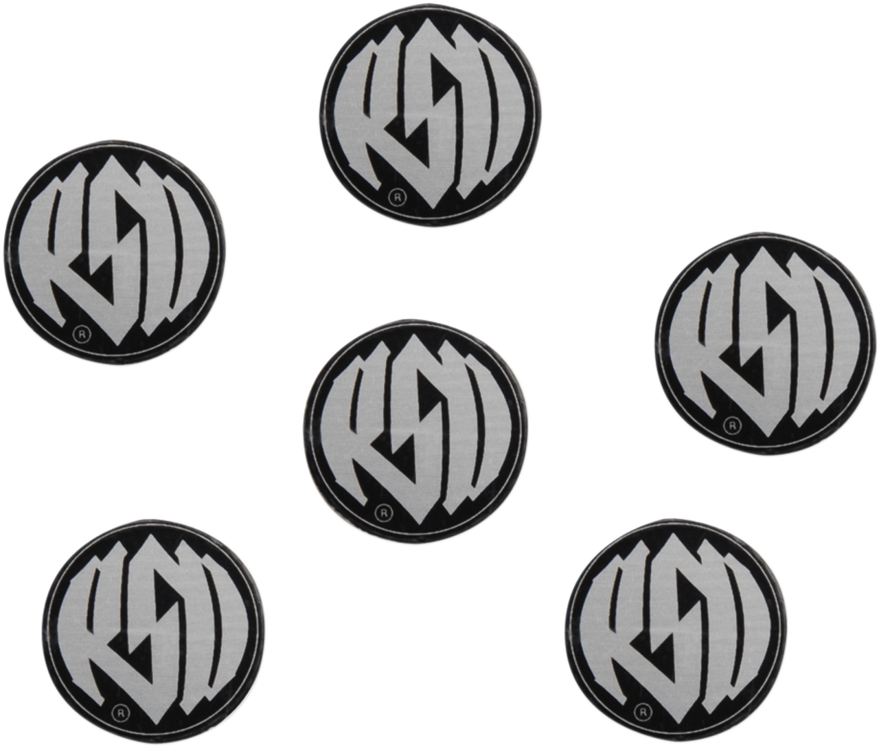Roland Sands Designs [RSD] 0208-2071 - RSD Badge Stickers - 6 Pack