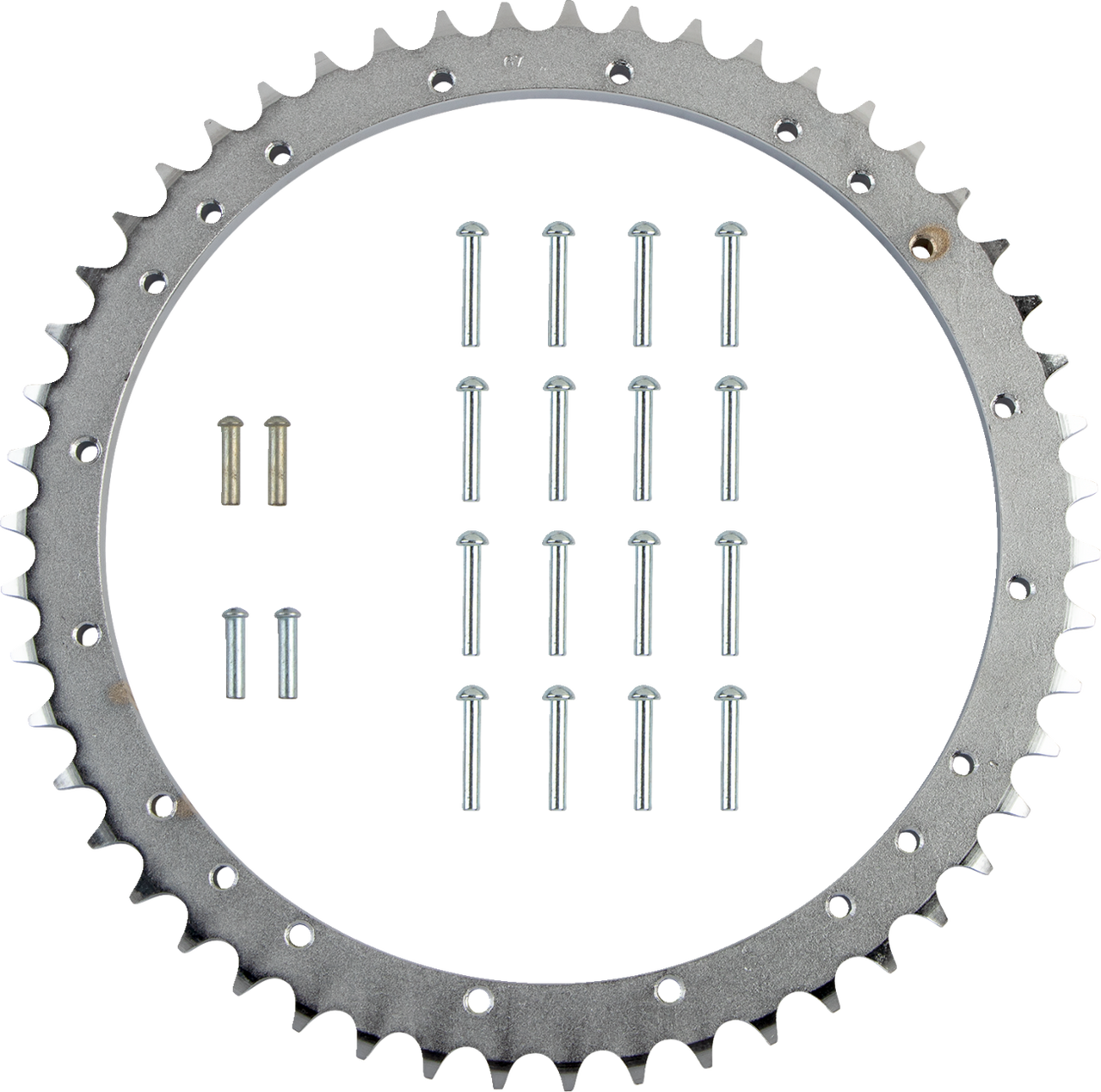 Drag Specialties Rear Wheel Sprocket - 51 Tooth - Big Twin - Zinc