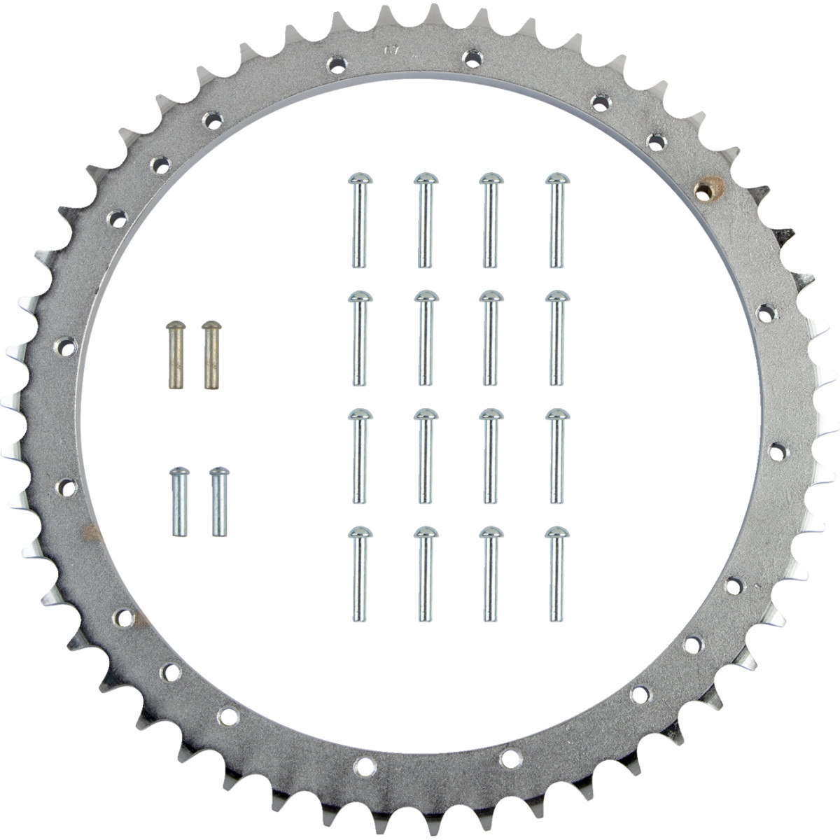 Drag Specialties - Rear Wheel Sprocket - 51 Tooth - Big Twin - Zinc