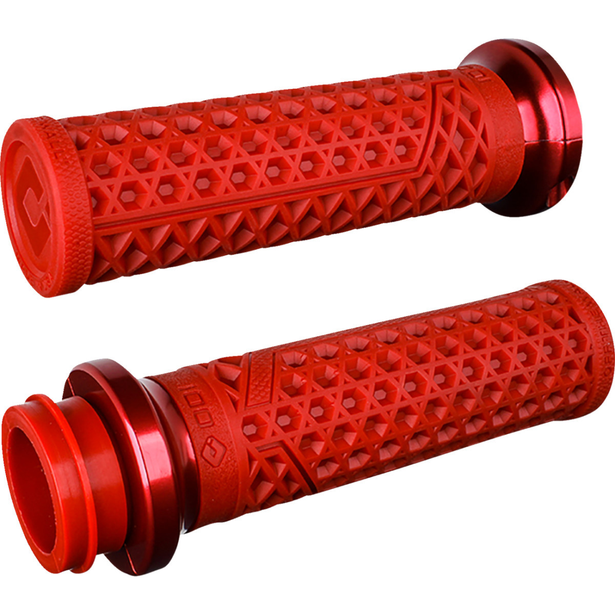 ODI #V31VHCWDR-R - Vans Harley Davidson Grips - Cable - Red/Red