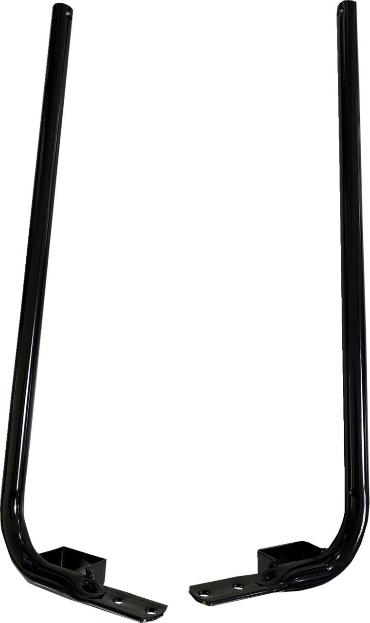 Drag Specialties Saddlebag Support Brackets - Black - FL '97-'08