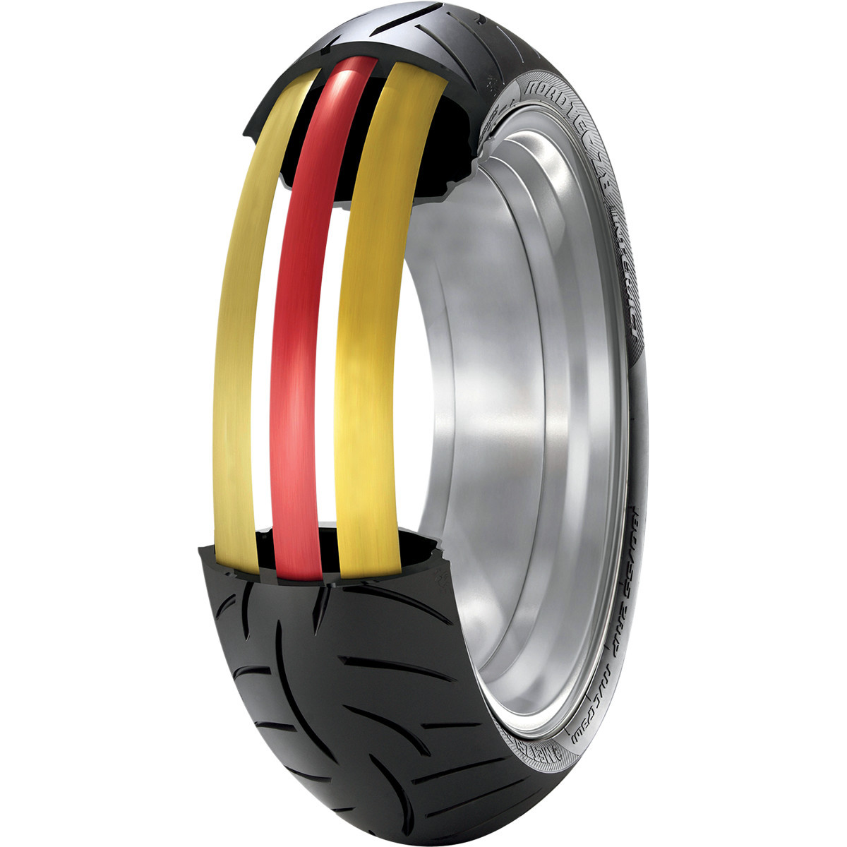Metzeler #2491300 - Tire - Roadtec™ Z8 Interact™ - Front - 110/70ZR17 - 54W