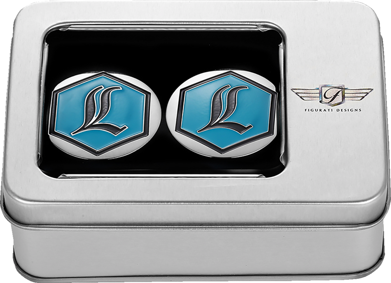 Figurati Designs Swing Arm Covers - Stainless Steel (#FD02-LGD-SS)