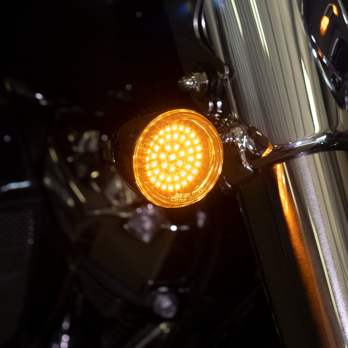 Custom Dynamics #GEN-4-A-1157 - Turn Signal Insert - LED - Amber - 1157