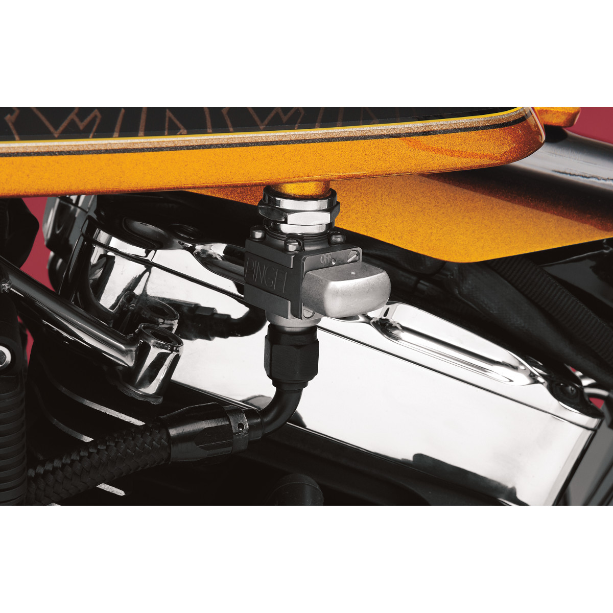 Pingel #GV23G - The Guzzler® Fuel Valve - 22 mm - 6AN
