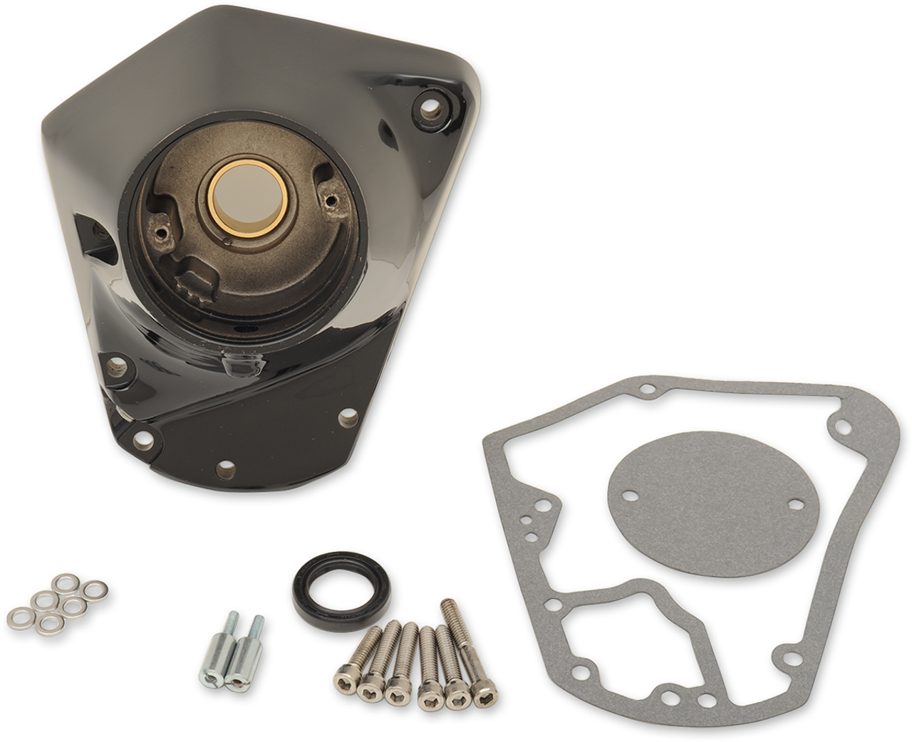 Drag Specialties Cam Cover - Gloss Black - Big Twin