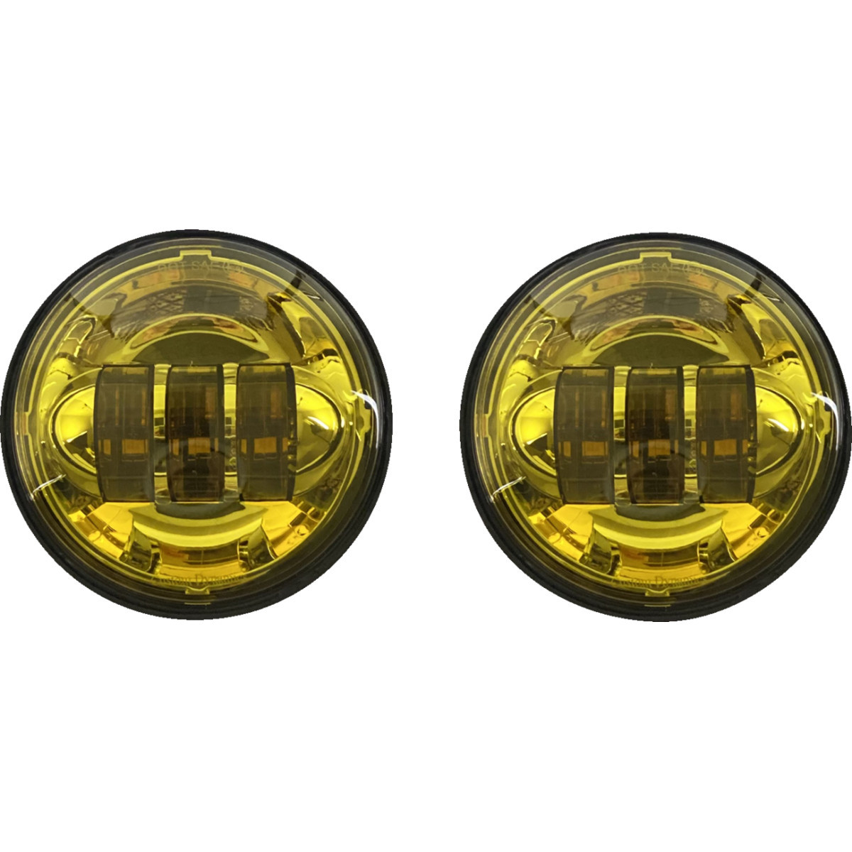 Custom Dynamics #CD-45-Y - 4-1/2" Passing Lamps - LED - Yellow