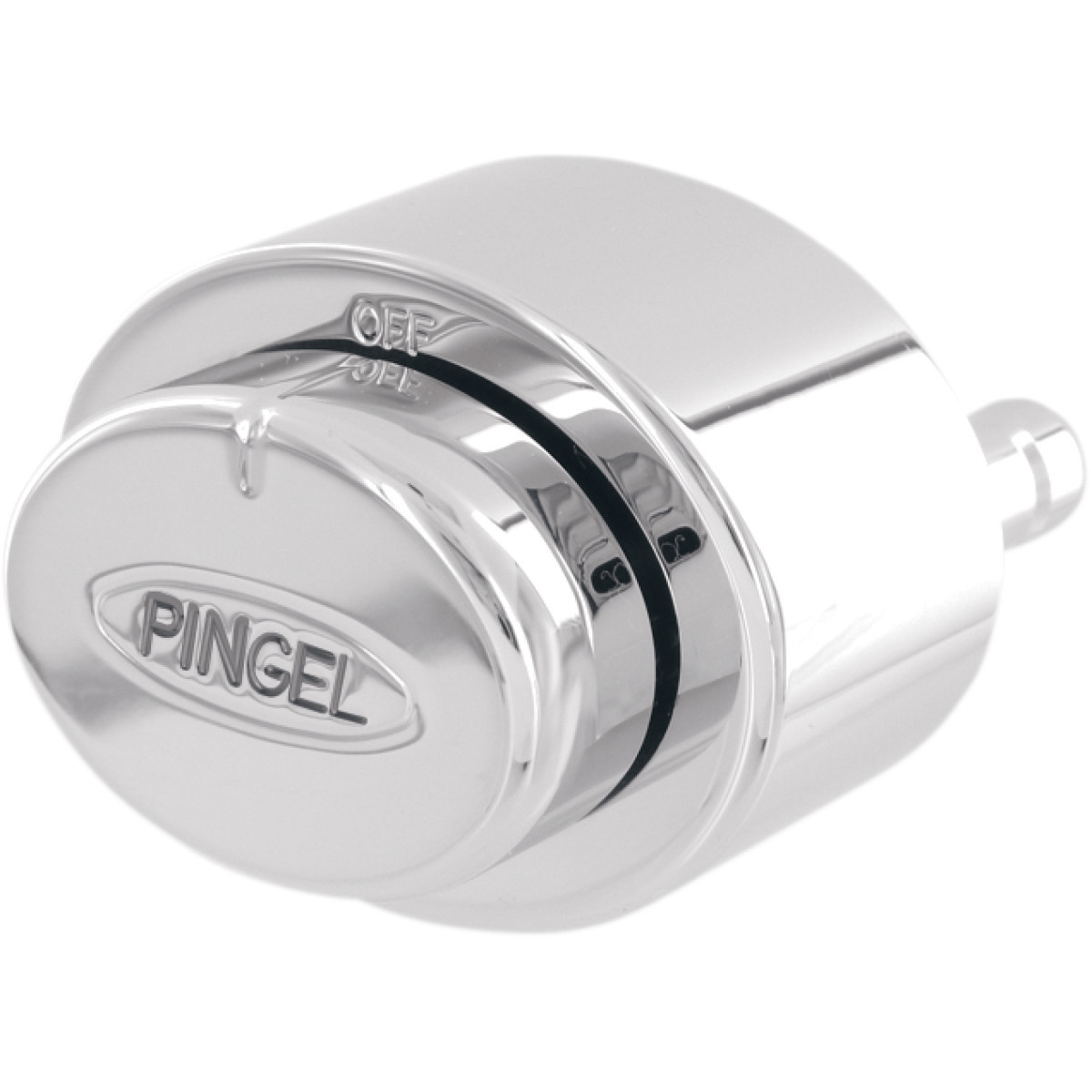 Pingel #9000-CO - Chopper Fuel Valve - Chrome
