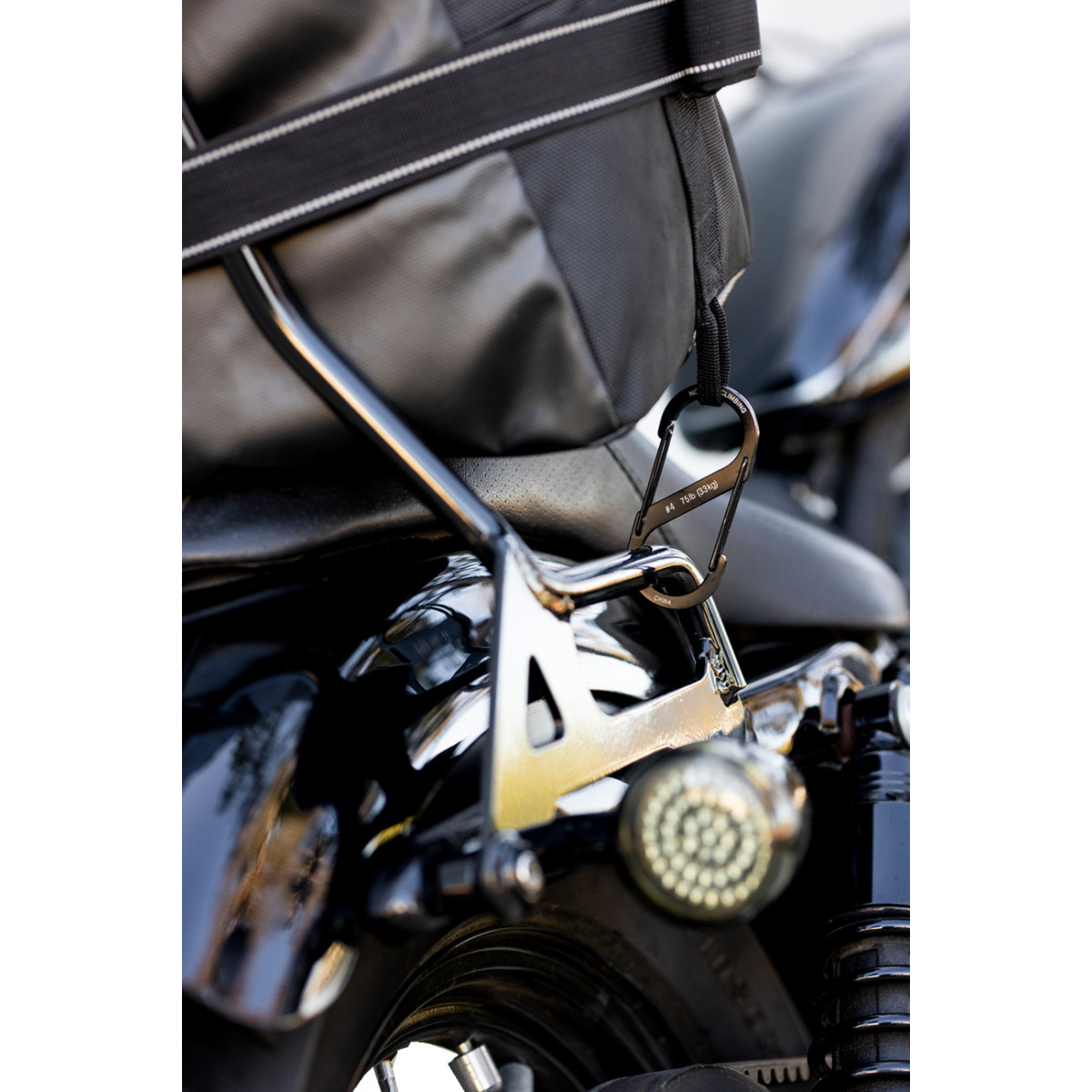 Biltwell #3014-01 - EXFIL-80 Motorcycle Bag - Gen 2 - Black