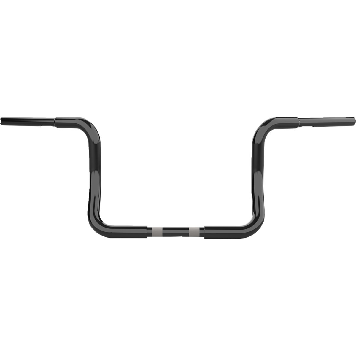 LA Choppers #LA-7325-10B - Handlebar - Twin Round - 10" - Black