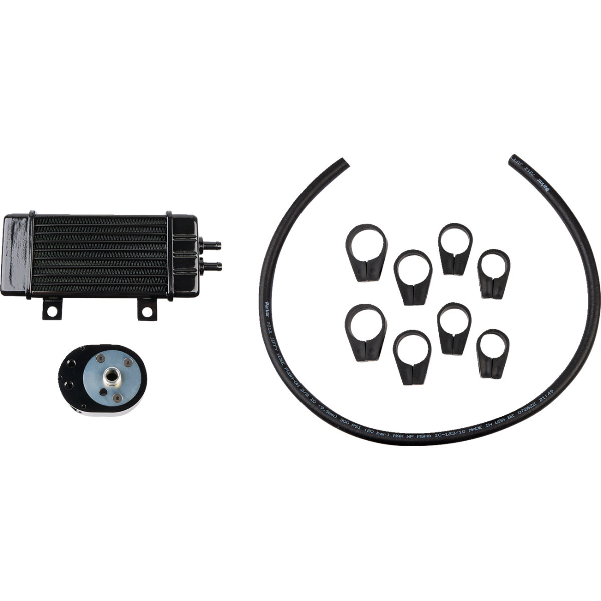 Jagg OIL Coolers #750-2000-0323 - Oil Cooler Kit - Vertical - WideLine