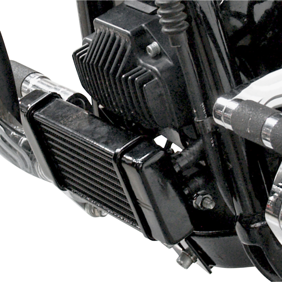 Jagg OIL Coolers #750-2500-0323 - Oil Cooler Kit - Low Mount - Dyna