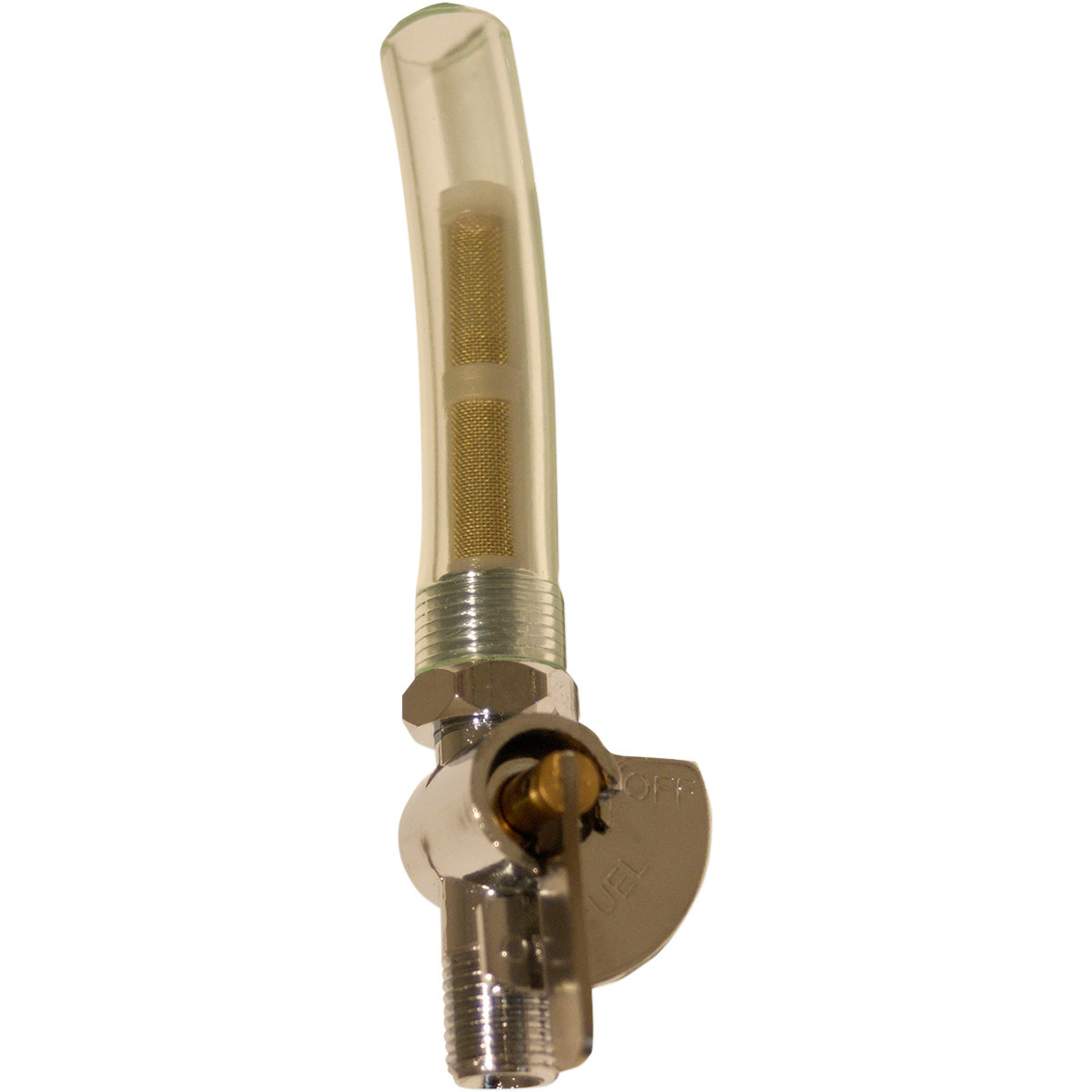 Emgo #43-67182 - British-Style Fuel Petcock with Indicator - 1/4"