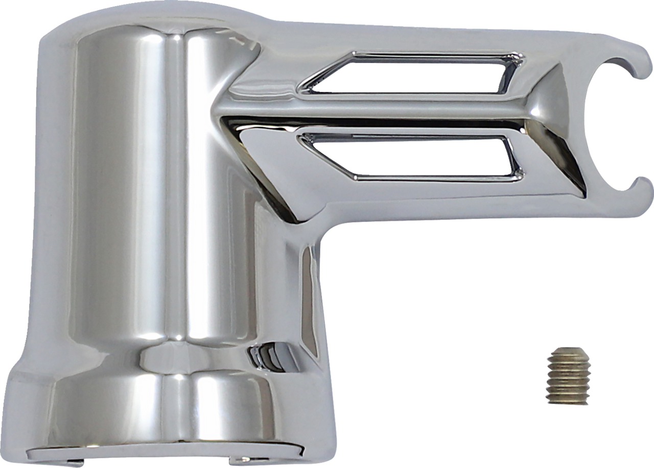 Fuel Line Fitting Cover - Chrome