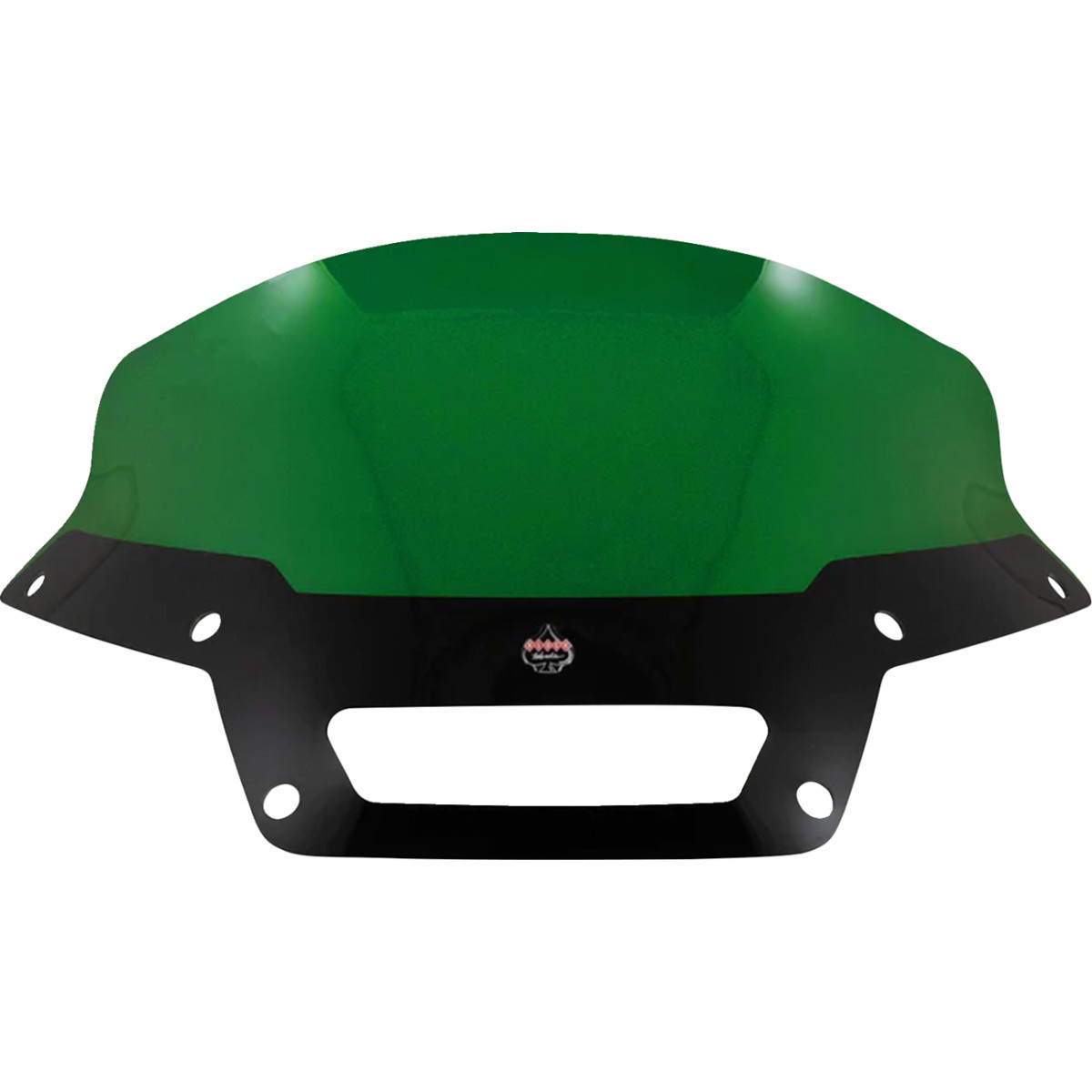 Klock Werks #KWW-02-0625 - Kolor Flare® Windshield - 6" - Green - '22-'25 FXLRST