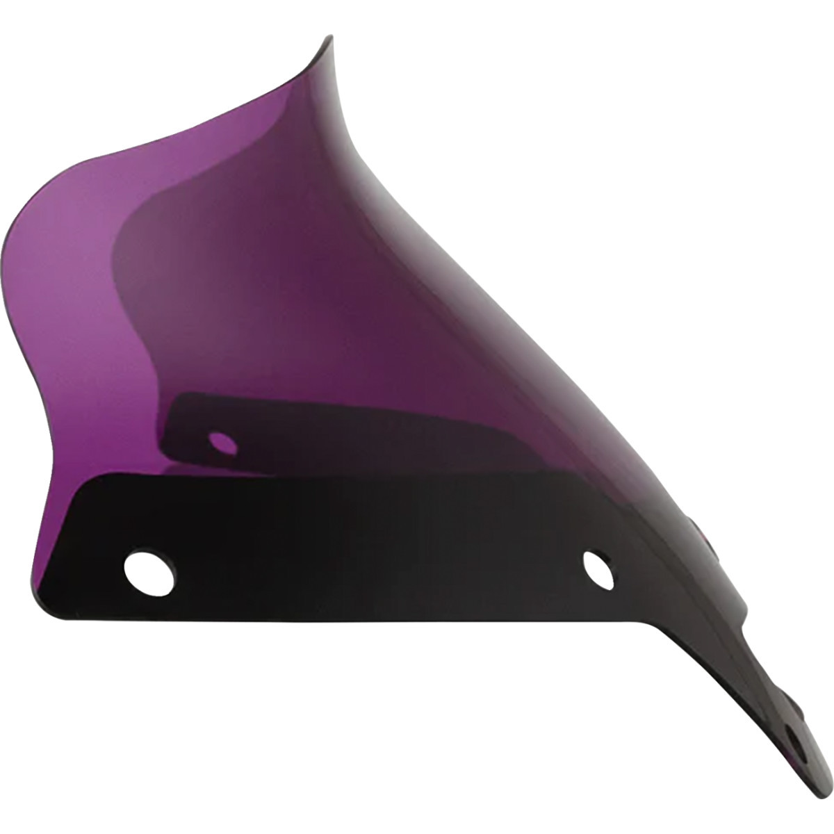 Klock Werks #KWW-02-0627 - Kolor Flare™ Sport Windshield - 6" - Purple - '22-'25 FXLRST