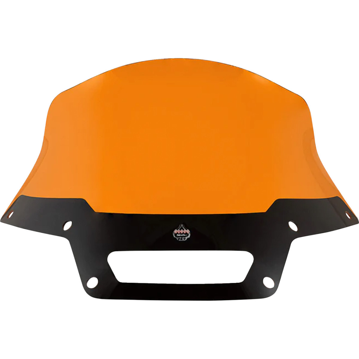 Klock Werks #KWW-02-0630 - Kolor Flare® Windshield - 8" - Orange - '22-'25 FXLRST
