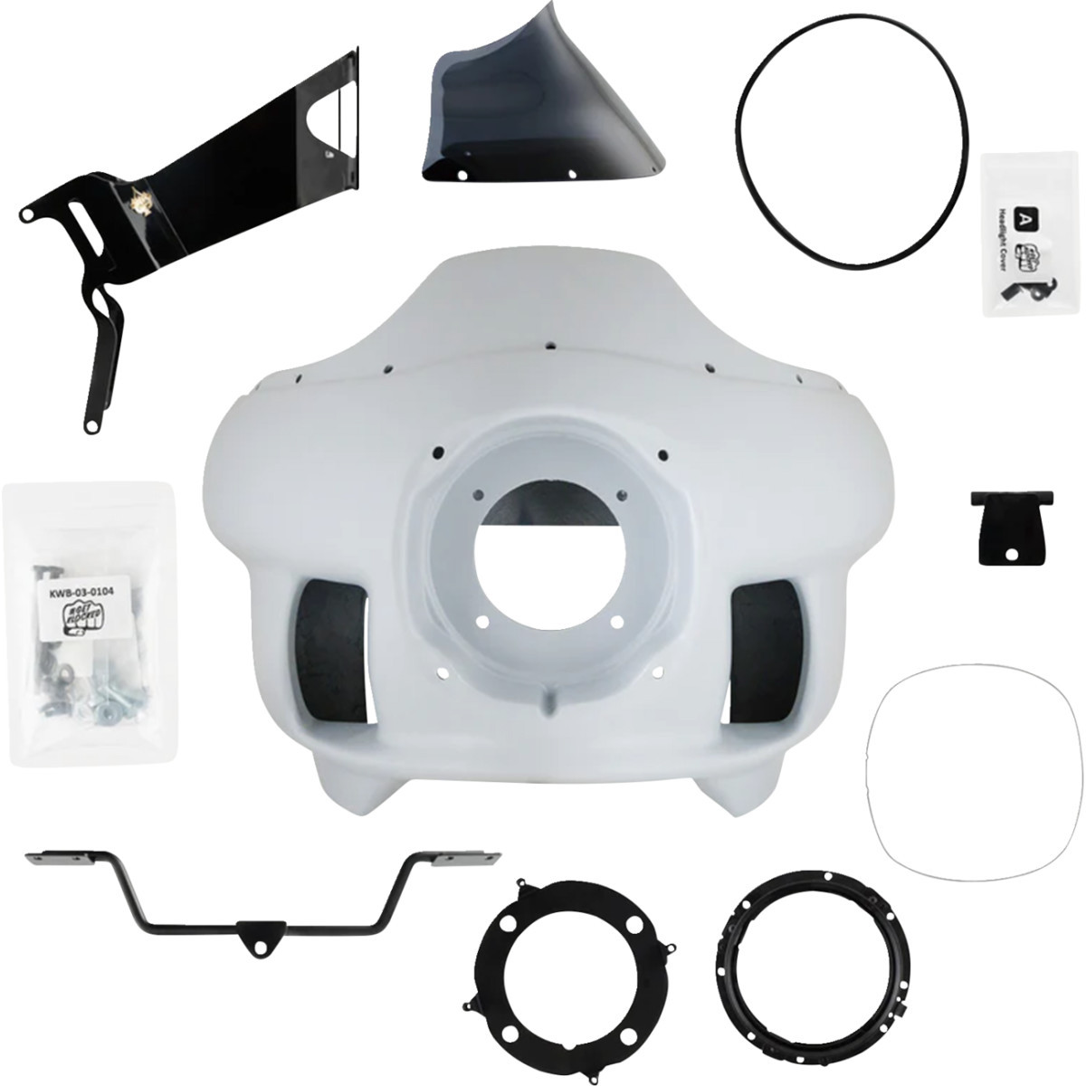 Klock Werks #KWB-03-0200 - FXRP-Style Fairing Kit - '91-'05 Dyna