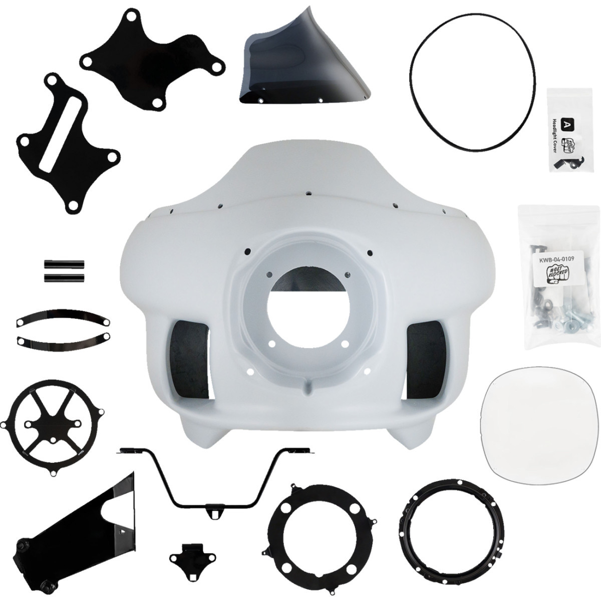 Klock Werks #KWB-04-0100 - FXRP-Style Fairing Kit - Indian