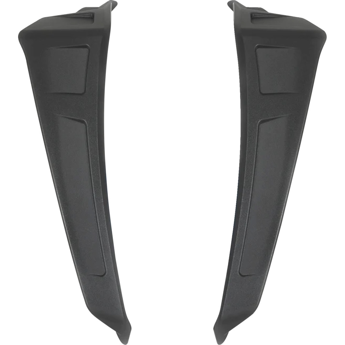 Klock Werks #KWS-04-0580 - Flare® Wings - Black - '20-'25 Indian