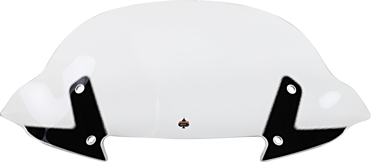 Klock Werks #KWW-06-0542 - Flare Windshield - 11" - Clear - Victory