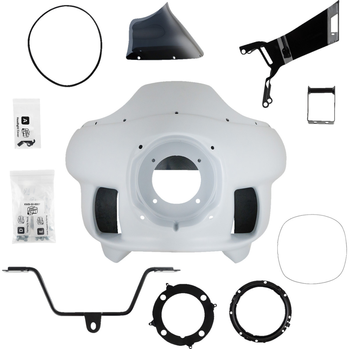 Klock Werks #KWB-02-0001 - FXRP-Style Fairing Kit - FXLR/S