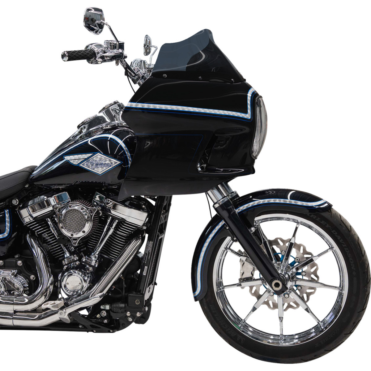 Klock Werks #KWB-02-0001 - FXRP-Style Fairing Kit - FXLR/S