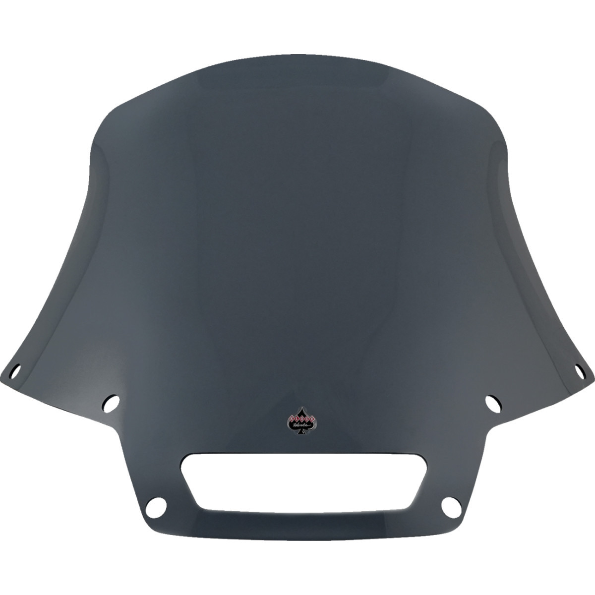 Klock Werks #KWW-02-0611-DS - Flare® Windshield - 10" - Dark Smoke - FXLRST