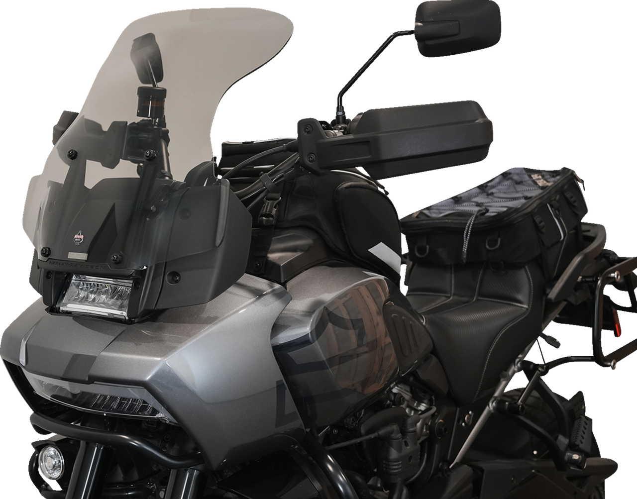 Klock Werks #KWW-03-0001-T - Flare Windshield - 15-1/2" - Tint - Pan America