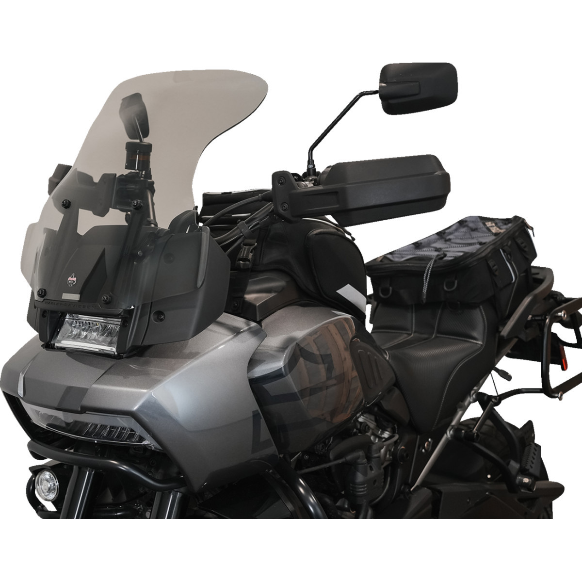 Klock Werks #KWW-03-0001-T - Flare® Windshield - 15-1/2" - Tint - '21-'25 Pan America