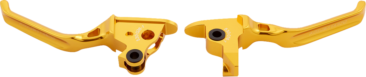 Arlen Ness #530-028 Method Lever Set - Gold