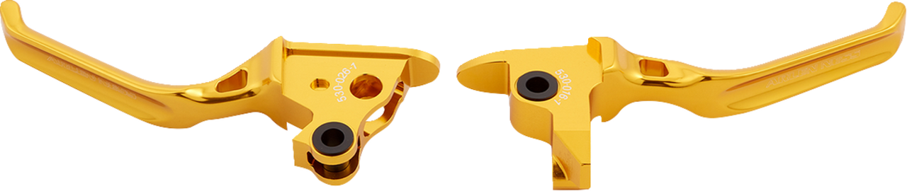 Arlen Ness #530-030 Method Lever Set - Gold