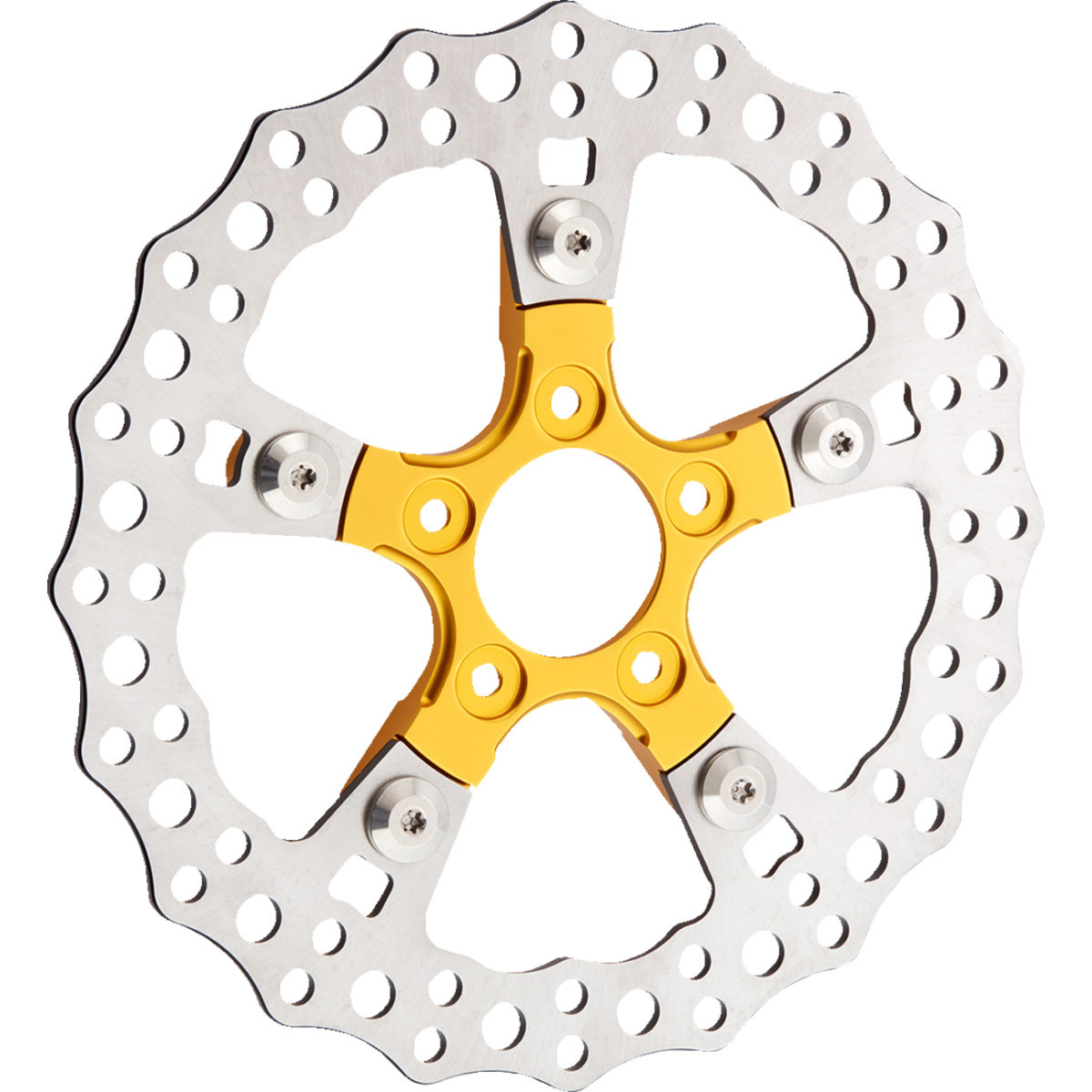 Arlen Ness #33-105 - Rotor Mount - Ness Wheel - Gold