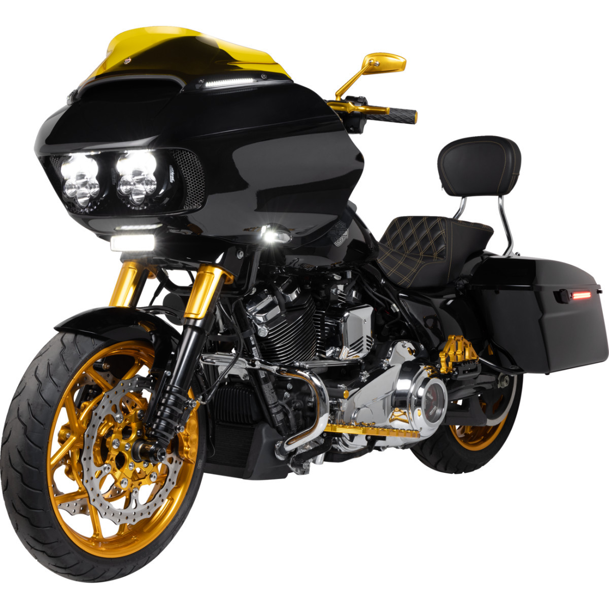 Arlen Ness #120-020 - Method® Fork Guard Cover - Gold