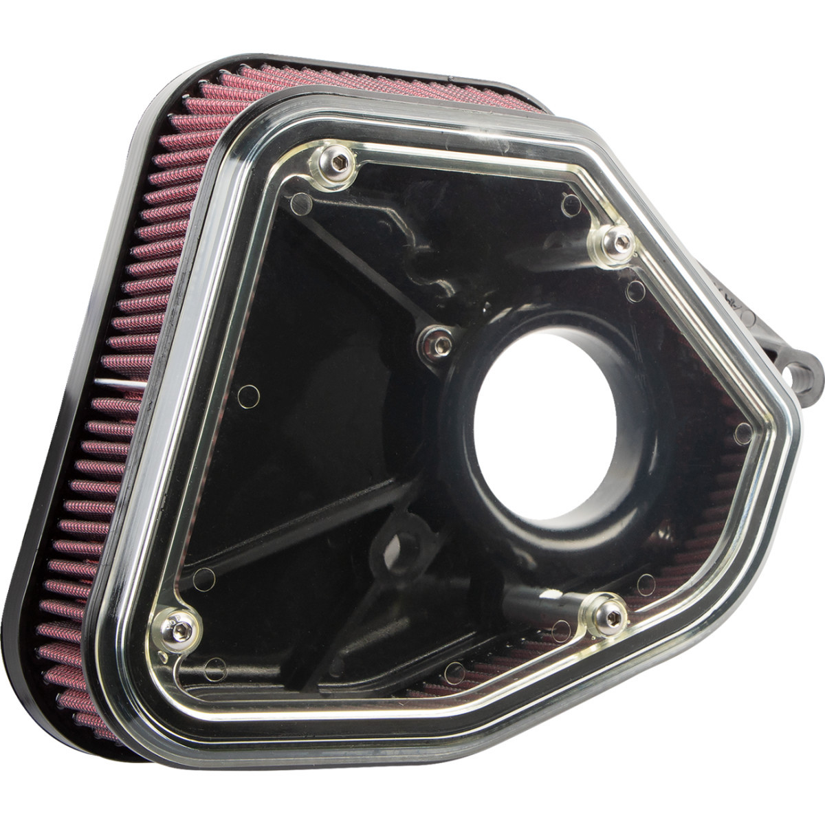 Alloy ART #1.8M8BP - Boom Box Air Cleaner Kit - Black Cover