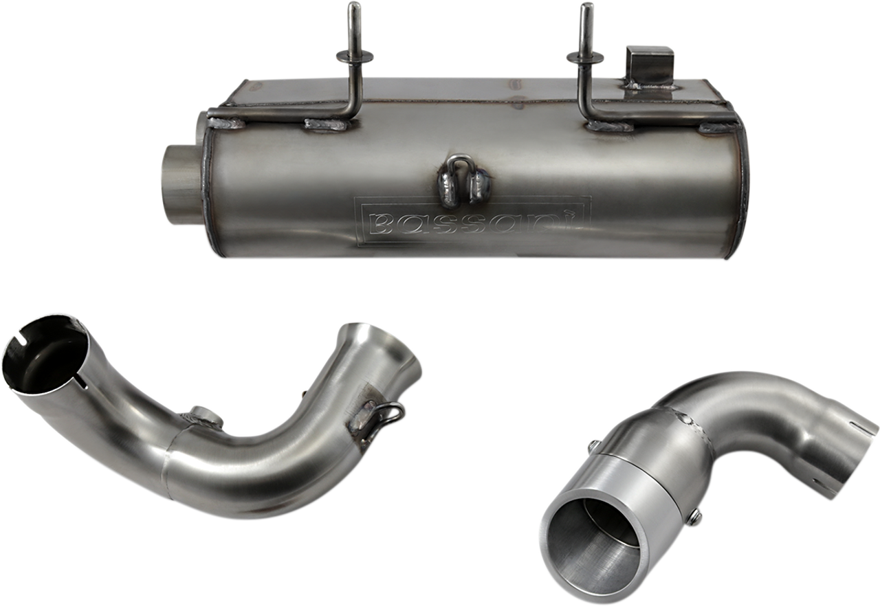 Bassani Xhaust #6R9017 - Muffler - Stainless Steel - RZR XP 900