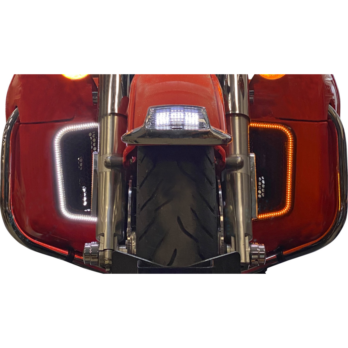 Custom Dynamics #CD-13LF-AW-B - Lower Fairing Light - '06-'13 - Touring