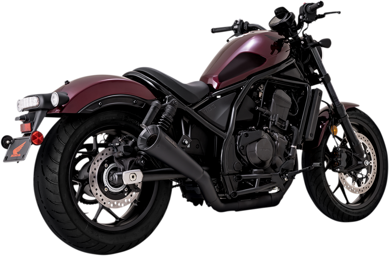 Vance & Hines #48425 - Black Muffler - Honda Rebel