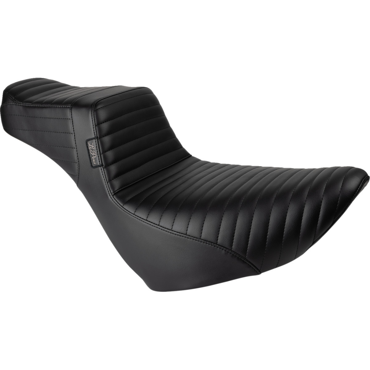 LE Pera #LYR-580DLPT - Tailwhip Daddy Long Legs Low Rider Seat - Pleated - Black - FL/FX '18-'24