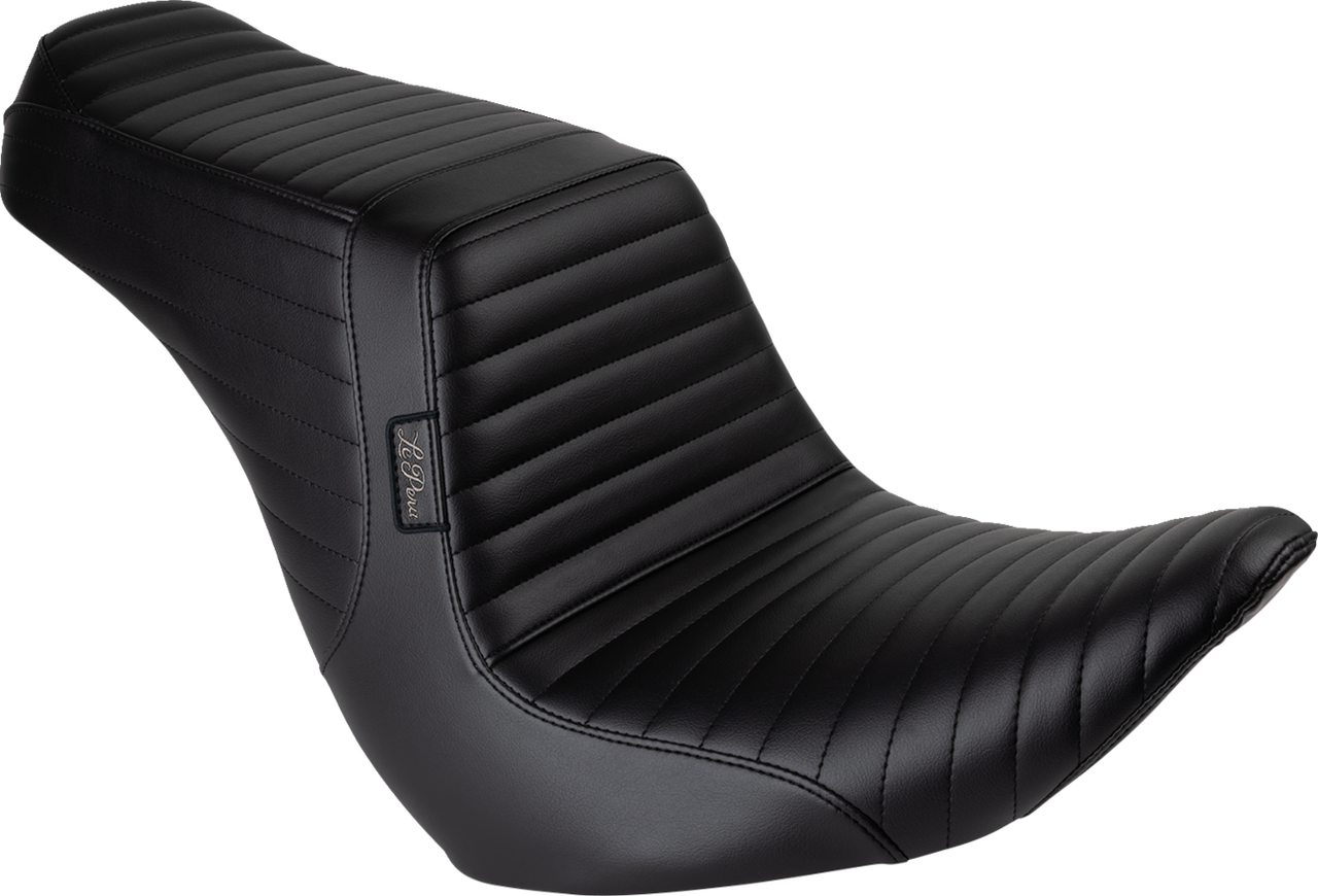 Le Pera #LYRU-580PT - Tailwhip Up Front Seat - Pleated - Black - FLSB/FXLR '18-'24