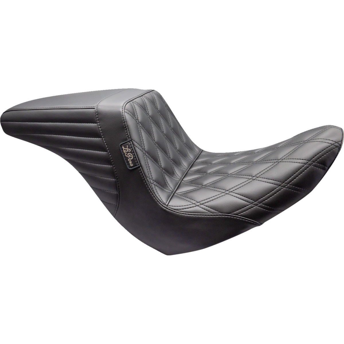 LE Pera #LYRU-590DD - Kickflip Up Front Seat - Double Diamond - Black - FL/FX '18-'24