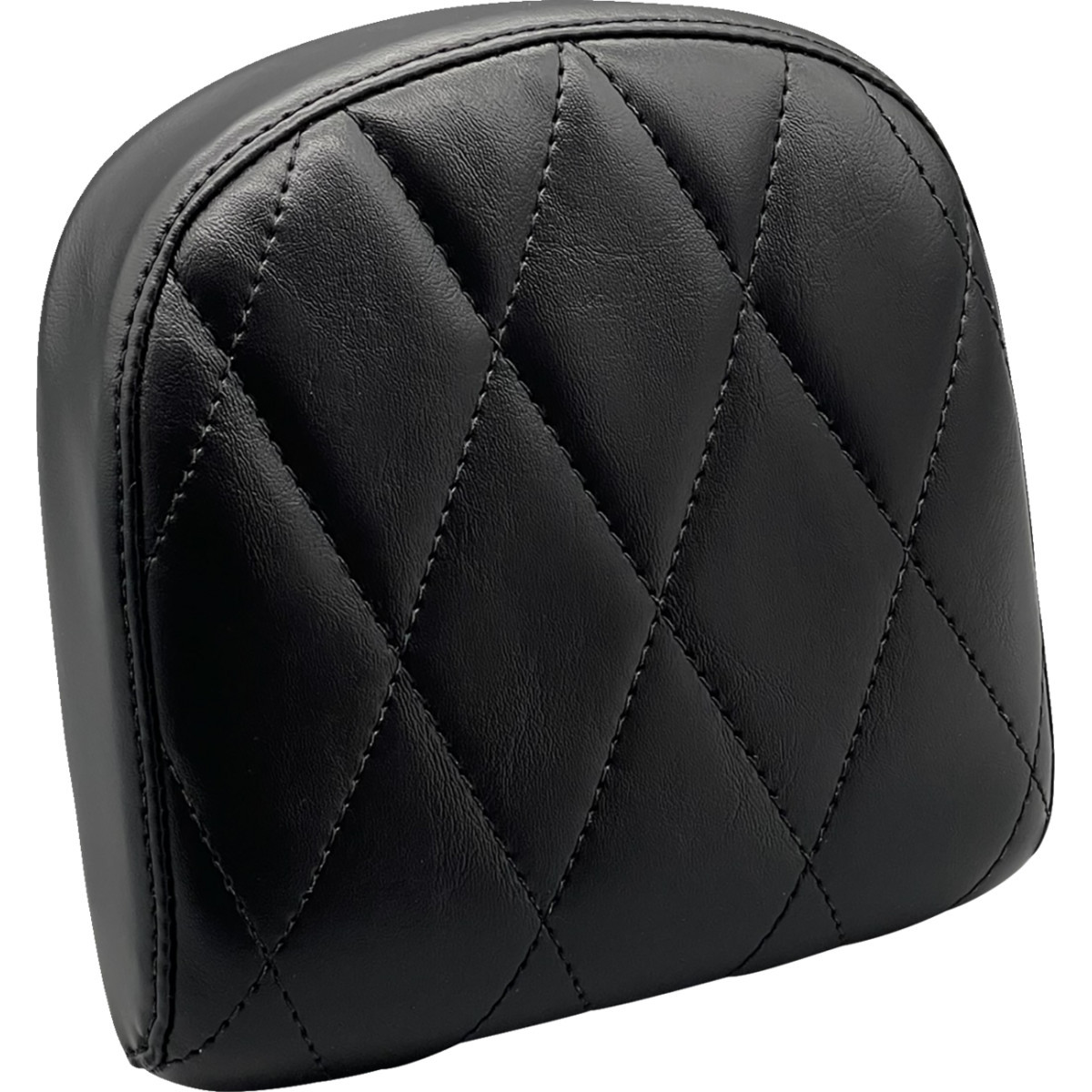 LE Pera #L-SBP03DM-SH - Sissy Bar Pad - Small - Diamond - Shiny Black