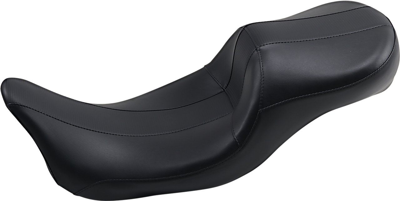Le Pera #LK-957DLHR3 - Maverick Daddy Long Legs Seat - Black w/ HR Carbon Fiber Inlay - FL '08-'23