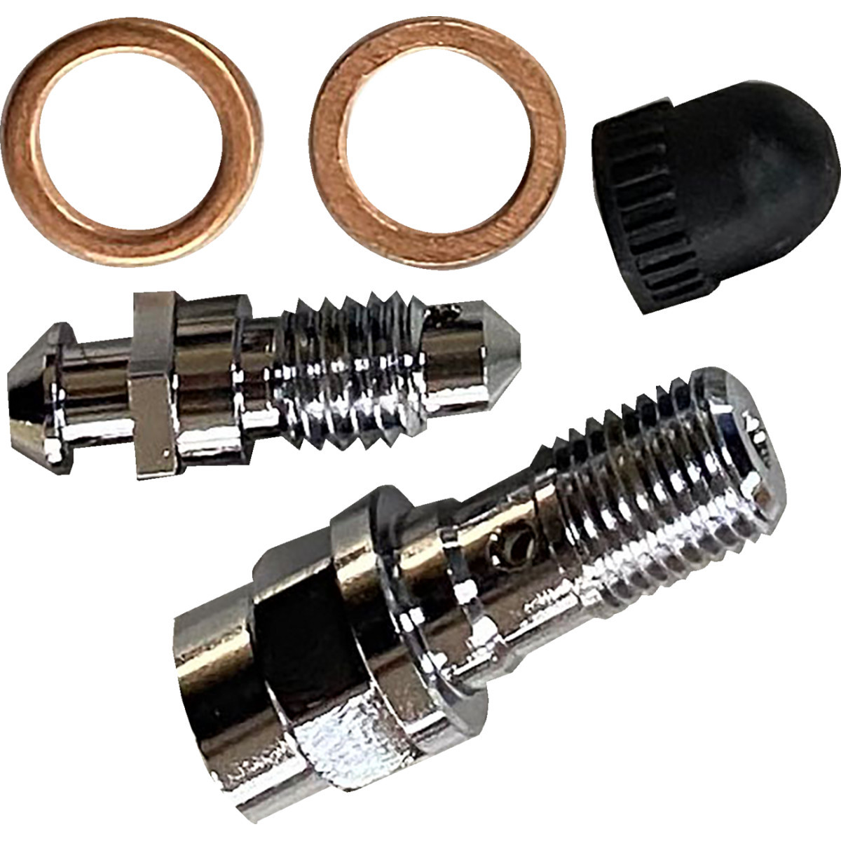 Drag Specialties - Bleeder & Caliper Banjo Bolt Kit