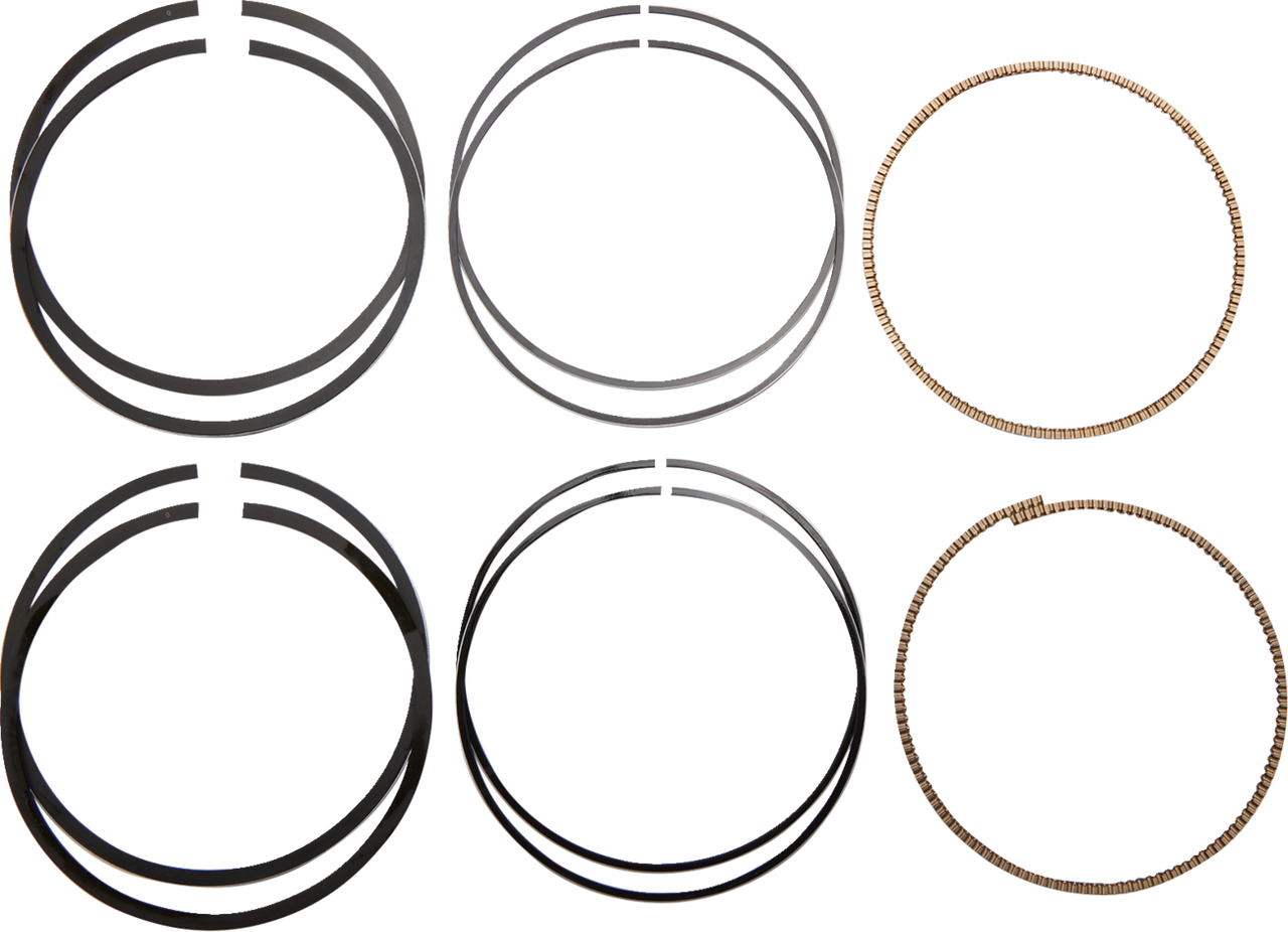 Drag Specialties Ring Set - 107" Motor - +.005" - M8