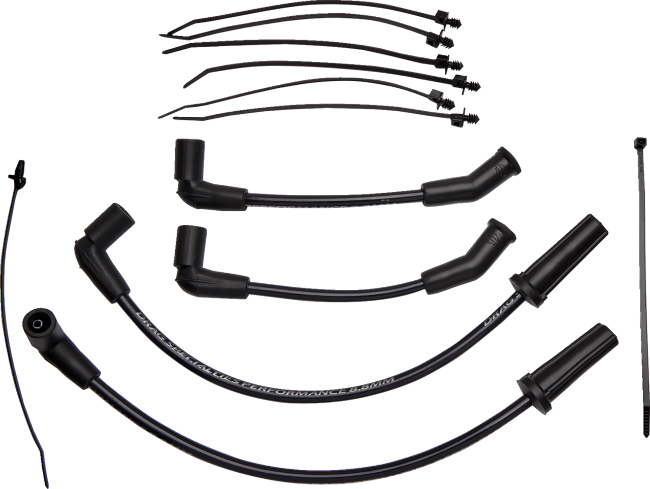 Drag Specialties #16921040407 - Spark Plug Wires - '17-'23 Touring