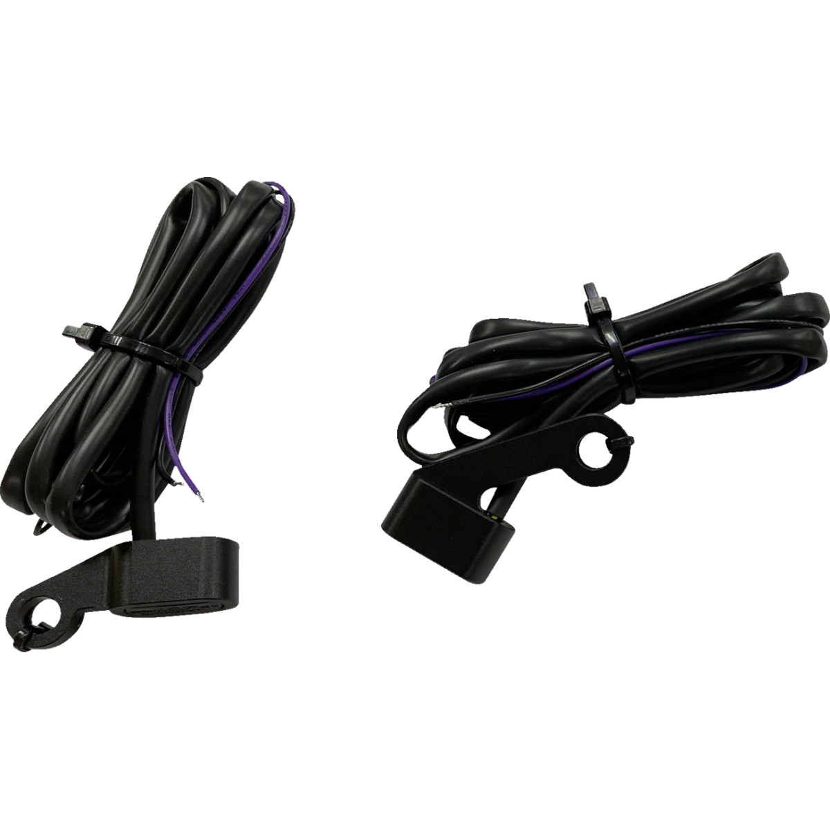 Drag Specialties - Marker Lights - Black - Smoke Lens - '04-'13 XL